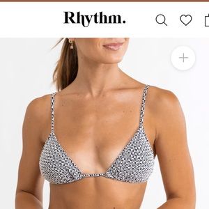 Rhythm Geometric Bathing Suit - Top and Bottom